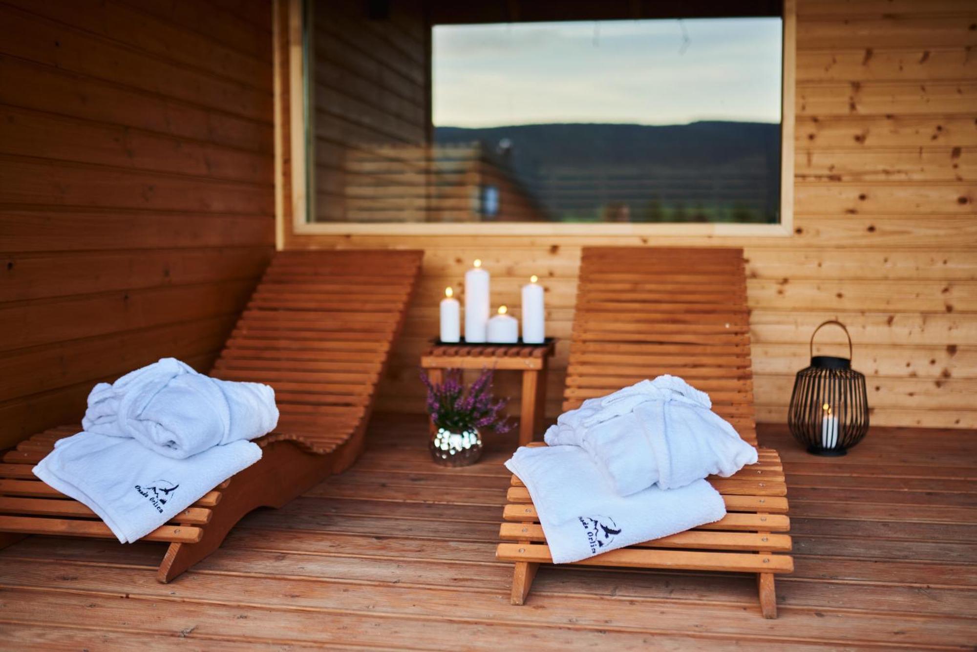 Osada Orlica Klimatyczne Domki Z Widokiem Na Gory I Termalnym Spa Sauna Jacuzzi 4 Km Od Zieleniec Ski Arena Lasowka Экстерьер фото