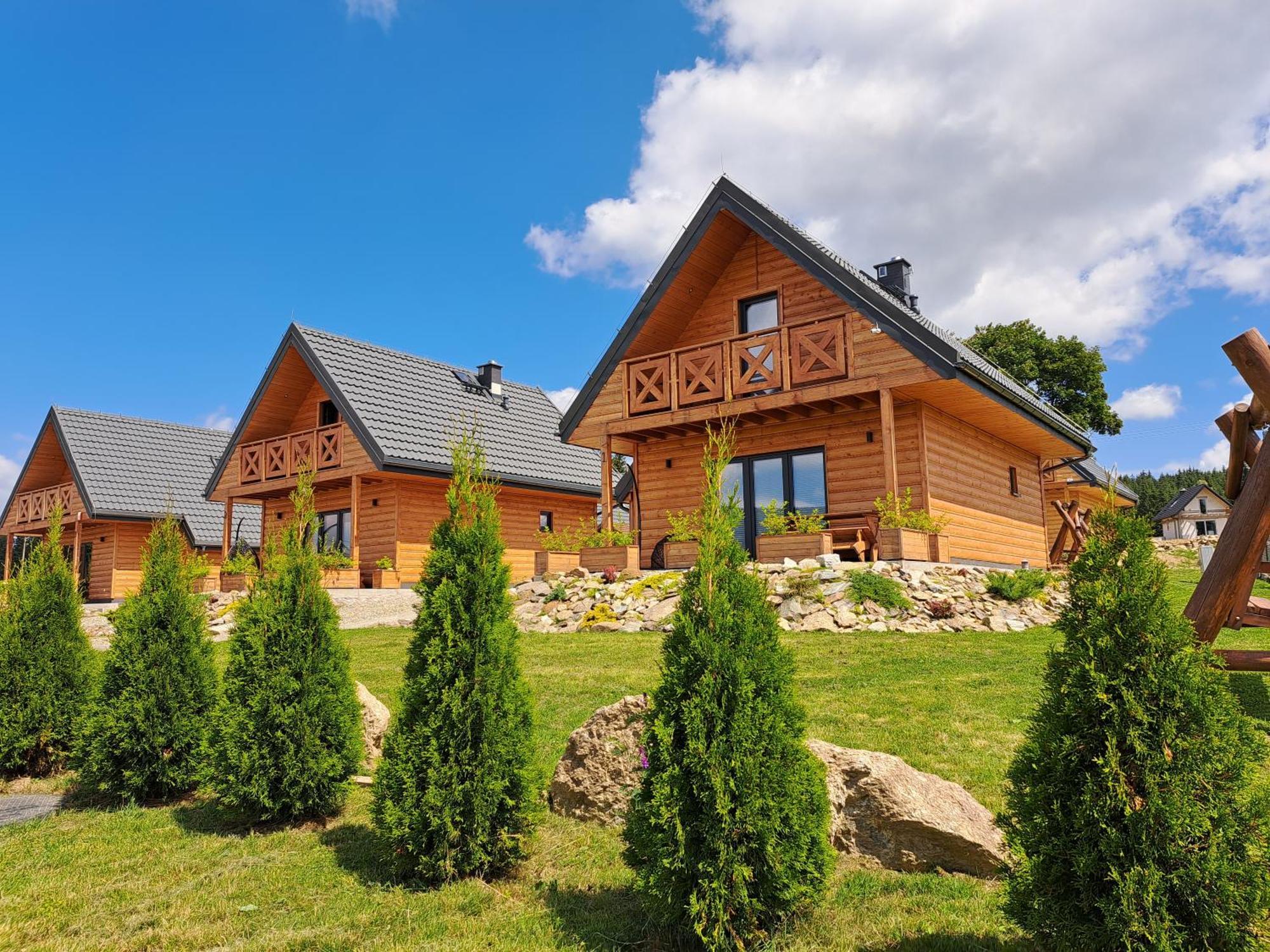 Osada Orlica Klimatyczne Domki Z Widokiem Na Gory I Termalnym Spa Sauna Jacuzzi 4 Km Od Zieleniec Ski Arena Lasowka Экстерьер фото