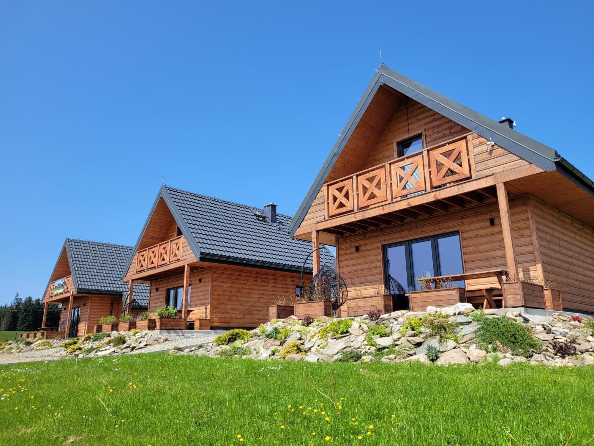 Osada Orlica Klimatyczne Domki Z Widokiem Na Gory I Termalnym Spa Sauna Jacuzzi 4 Km Od Zieleniec Ski Arena Lasowka Экстерьер фото